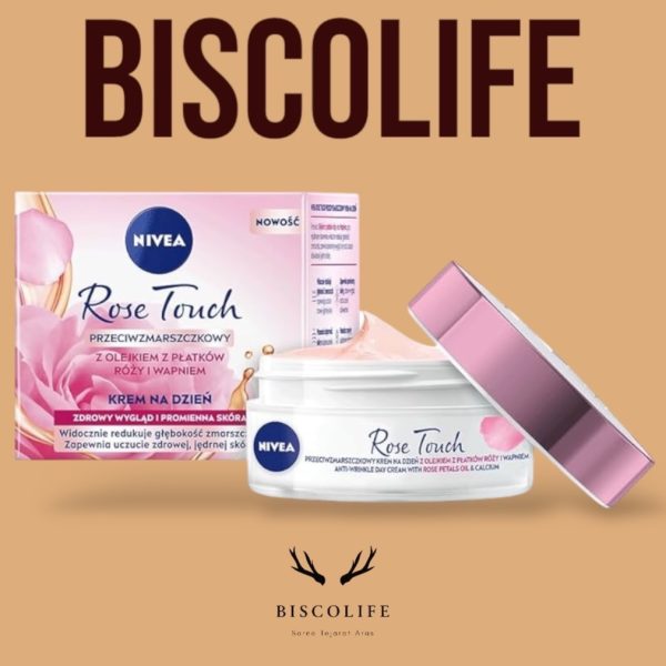 کرم روز نیوا  رز تاچ Nivea Rose Touch محصول کشور لهستان حجم 50 میلی - Image 2