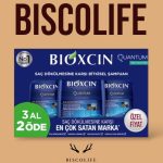 شامپو کنترل کننده چربی و ضد ریزش بیوکسین کوانتوم موهای چرب پک 3 عددی حجم 300 میل