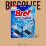 قرص بوگیر و جرمگیر توالت برف Bref مکعبی رایحه اقیانوسی 2عددی