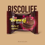 کیک براونی اتی گلد البالویی Eti