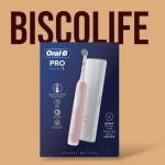 مسواک برقی اورال-بی مدل Pro 1 سری Travel Editionرنگ صورتی