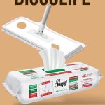 حوله مرطوب تمیز کننده کف و پارکت سازگار با mopa اسلیپی 50عددی