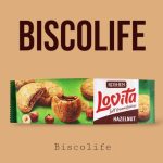 کوکی لاویتا روشن با مغز کرم فندق اوکراین Roshen Lovita Hazelnut حجم 127 کرم