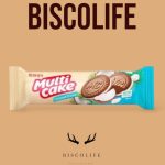 بیسکویت مولتی کیک Roshen اوکراین با کرم نارگیلی 180 گرم