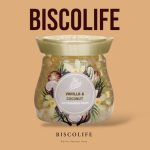 ژل توپی خوشبوکننده هوا Pan Aroma رایحه وانیل شیرین و نارگیل گرمسیری کشور انگلیس 280گرم