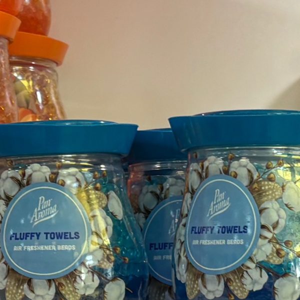 ژل توپی خوشبوکننده هوا Pan Aroma رایحه حوله های تازه و تمیز کشور انگلیس 280گرم - Image 2