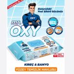 حوله تمیزکننده کف و پارکت 50عدد مستر اوکسی MR OXY ترکیه - Image 2