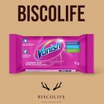 صابون لکه بر قوی و چندمنظوره لباس ونیش Vanish حجم 75گرم