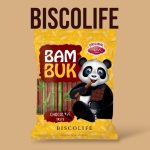 بیسکویت رولی شکلاتی Bambuk وزن 200 گرم