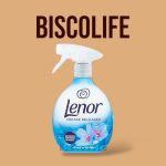 اسپری ضد چروک و خوشبو کننده لباس لنور رایحه شکوفه بهاری حجم 500 میلی لیتر