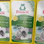 پودر جرم گیر لباسشویی آلمانی فرُش Frosch قوی در برابر رسوب و بو 250گرم