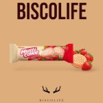 بیسکوئیت مولتی کیک Roshen اوکراین با کرم توت فرنگی 180گرمی