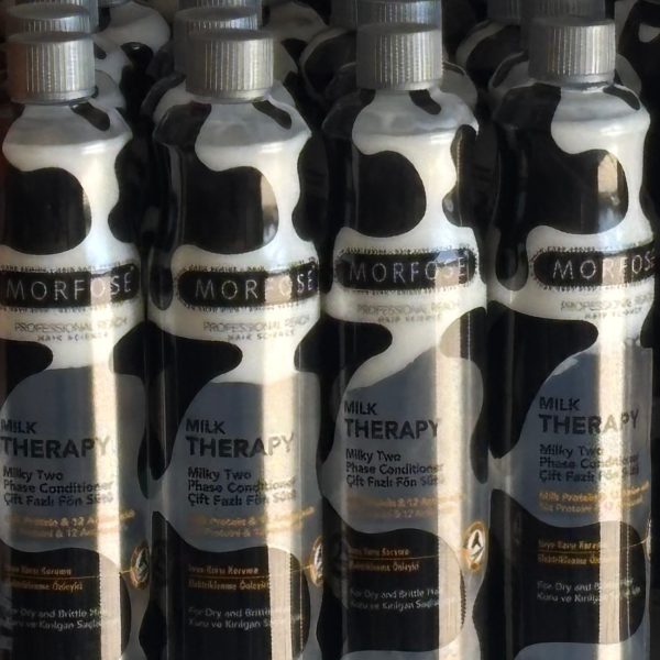 نرم کننده دوفاز شیر مورفوس Morfose مخصوص موهای خشک و شکننده 400 میلی - Image 2