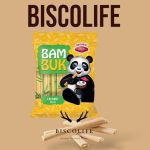 بیسکویت رولی مغزدار Bambuk با طعم نارگیل وزن 200 گرم