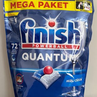 قرص ماشین ظرفشویی فینیش کوانتوم ۷۲ عددی