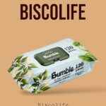 دستمال مرطوب بدون الکل بامبل با رایحه نسیم مدیترانه ای 120عددی