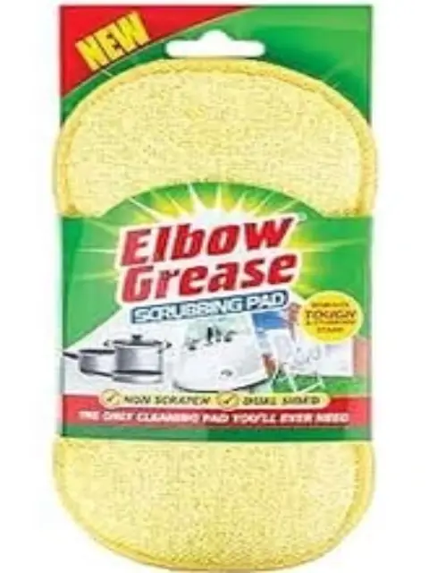 es7 پد اسکرابدار ظرفشویی البوگیریس ۱ عددی – رنگ زرد - Image 1