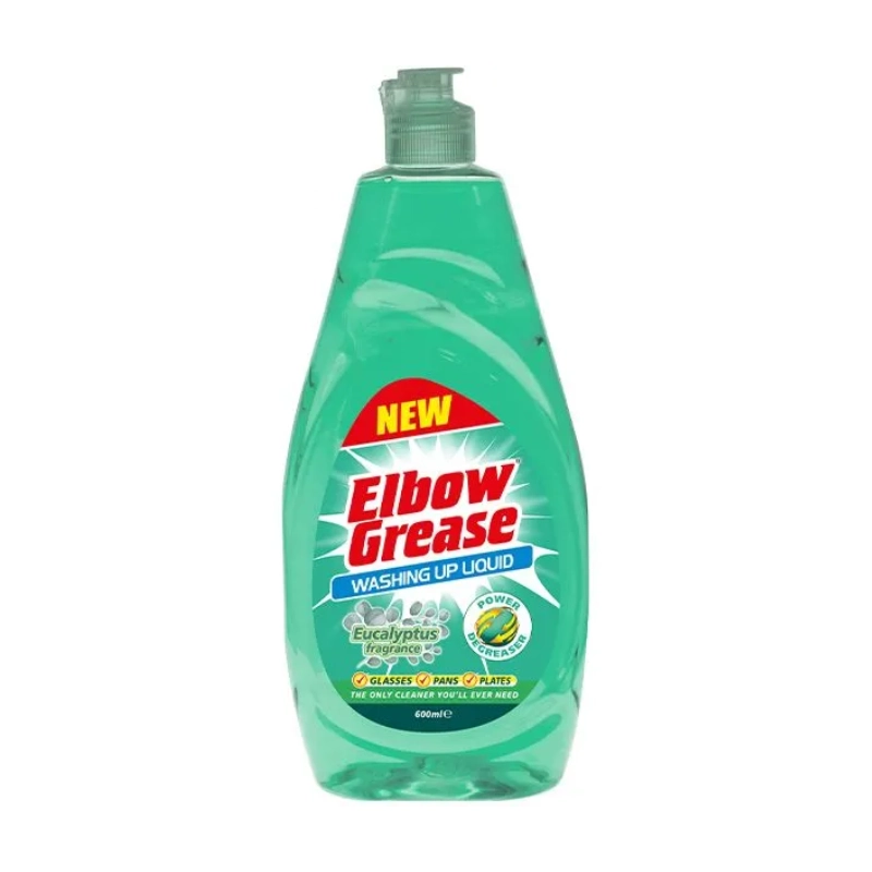 مایع ظرفشویی دستی Elbow Grease انگلیس رایحه اکالیپتوس 600 میلی مایع ظرفشویی دستی Elbow Grease انگلیس رایحه اکالیپتوس 600 میلی